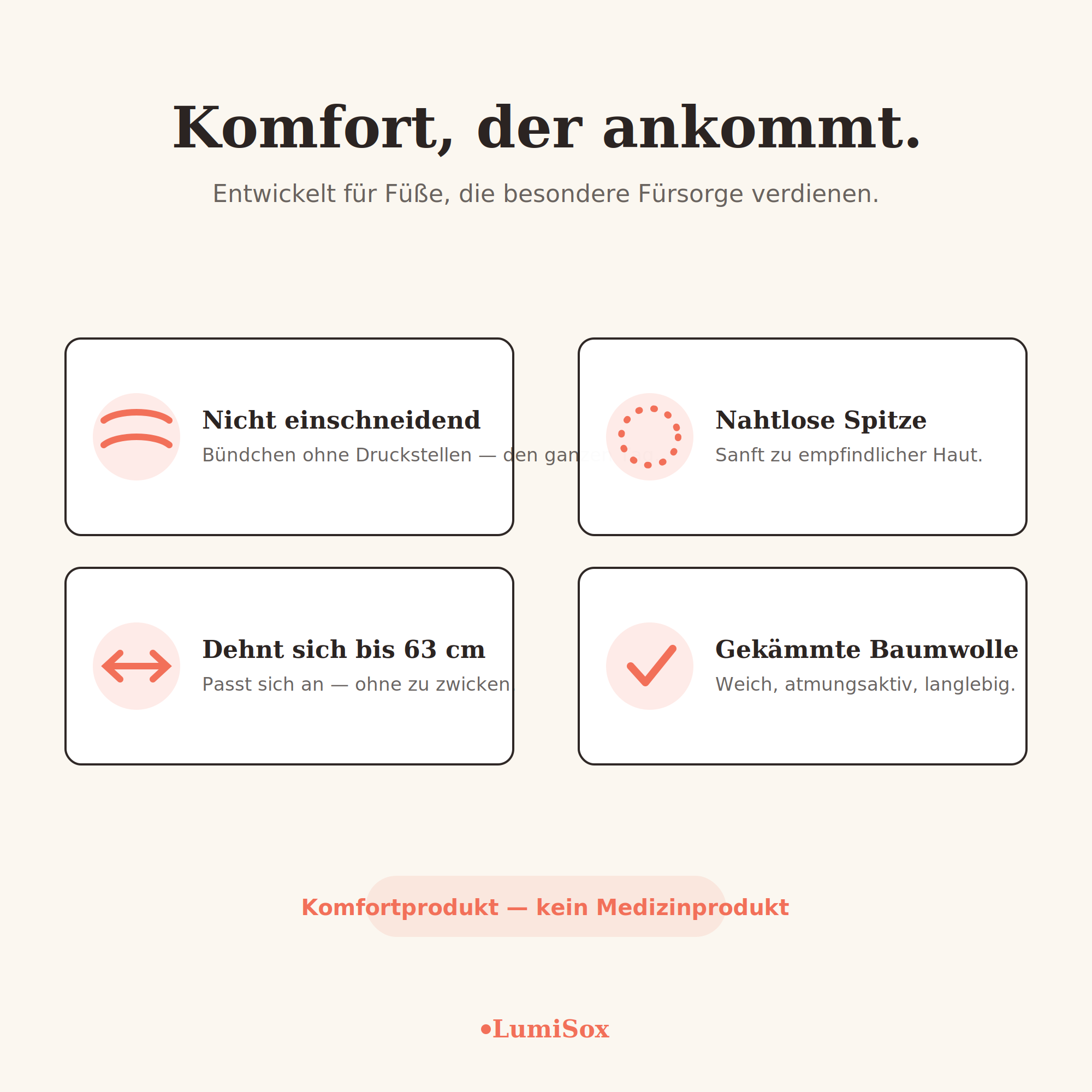 Die Zorgbox – Luxuriöse Geschenkbox (3 Paar)